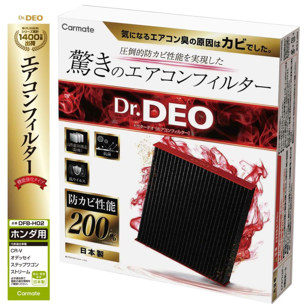 DFB-H02 ドクターデオベーシック エアコンフィルター ホンダ用02