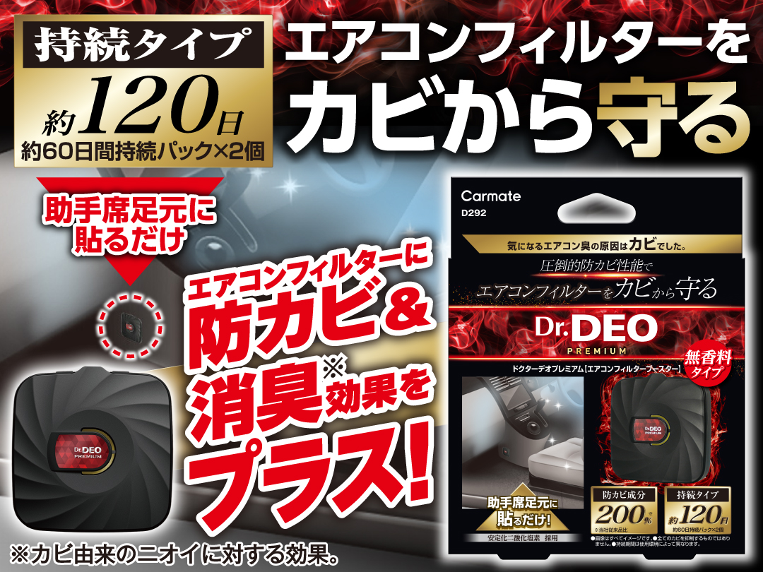 ドクターデオ プレミアム エアコンフィルターブースター