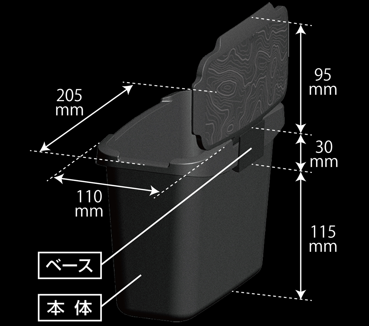 Mt.GOAT, センターコンソールゴミ箱, お求めいただく前に