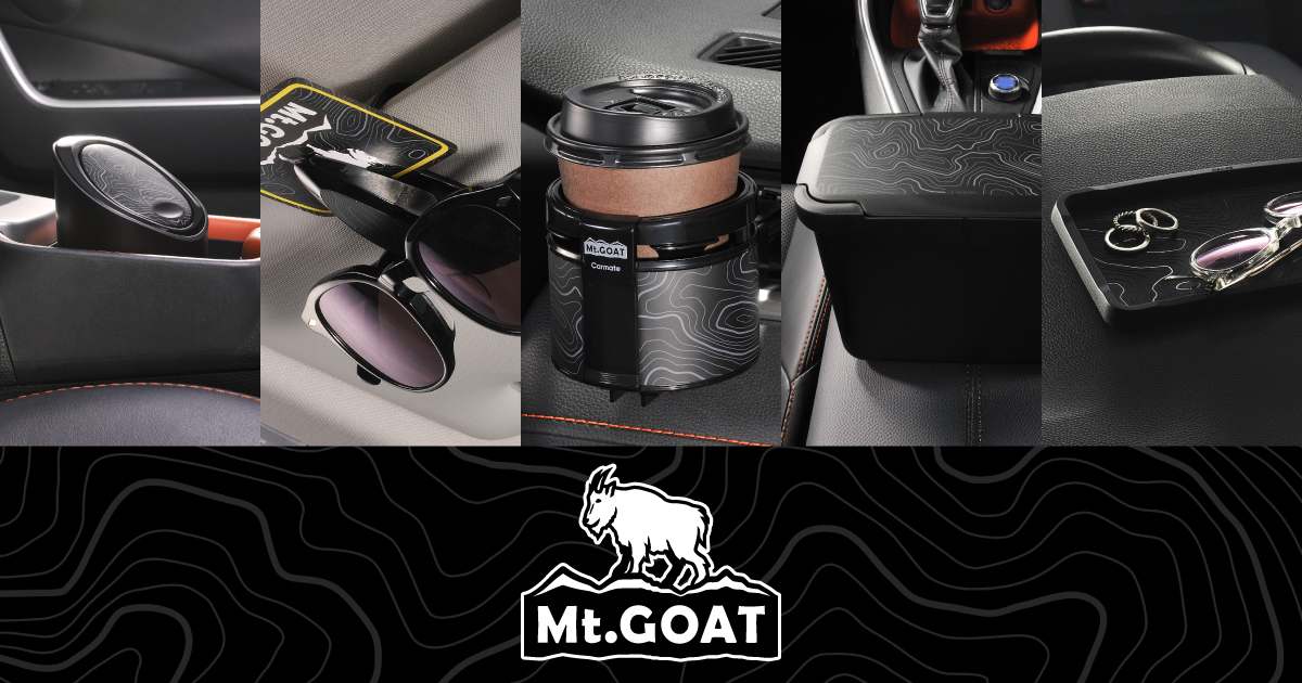 公式】Mt.GOAT（マウントゴート）｜カー用品｜ドリンクホルダー｜Carmate