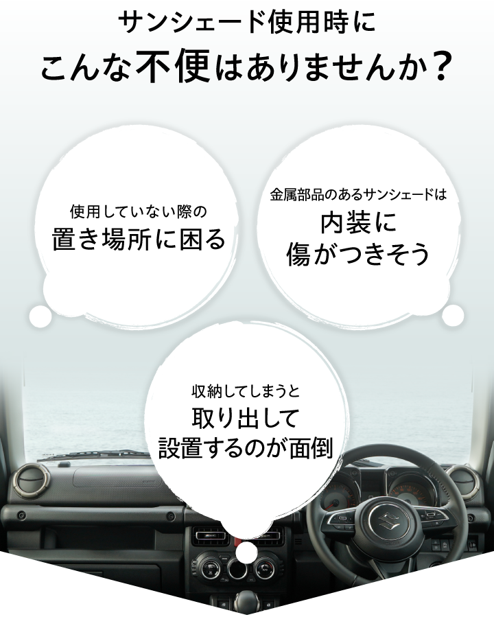 サンシェード, 現状